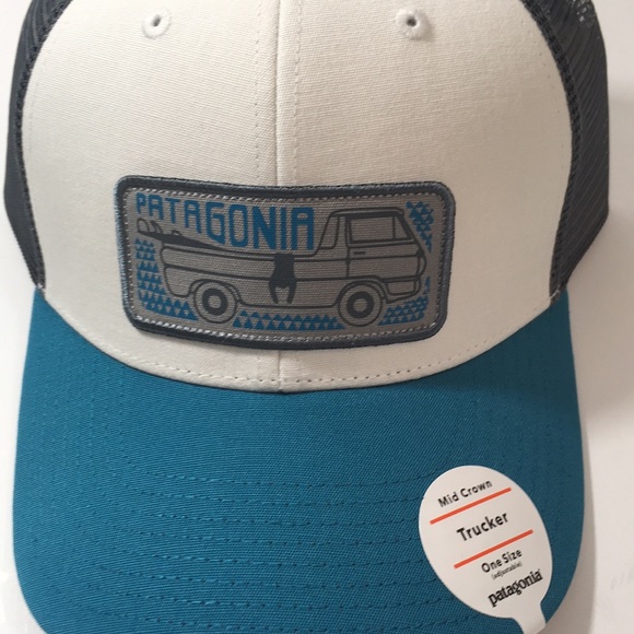 NWT Patagonia mid blue gray SnapBack trucker 🧢 - Picture 5 of 6